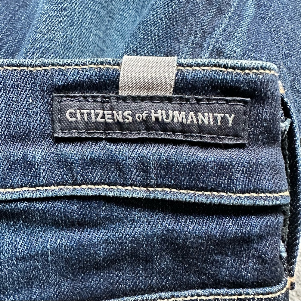 Citizens of Humanity Emerson Slim Boyfriend Maternity Jeans Size 30 - Picture 7 of 8